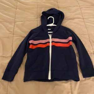 Girls  zip-up sweater jacket. (XS)5